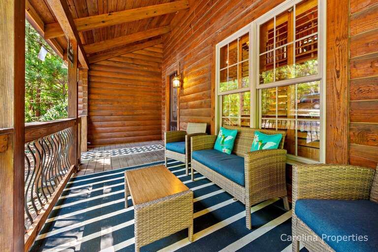 Relax on the deck and take in the views