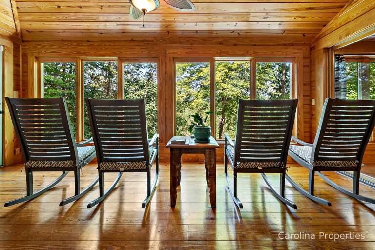 Take in the views from these rocking chairs