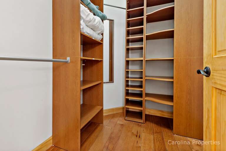 Large walk in closet