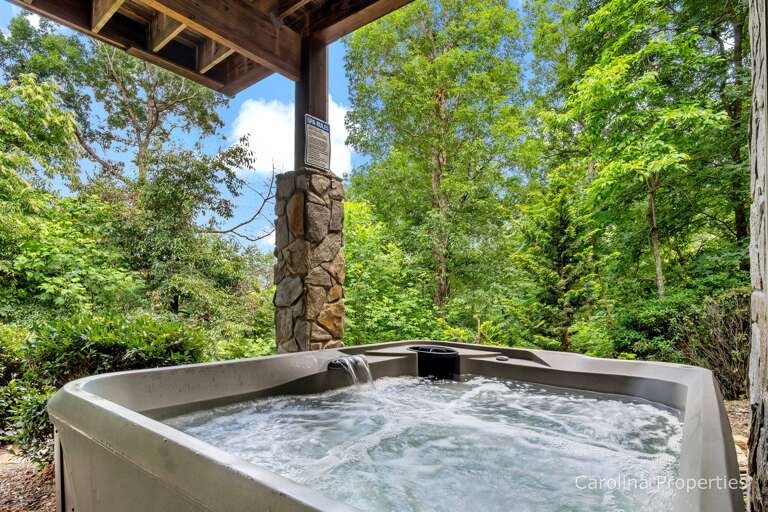 Imagine the views from the hot tub