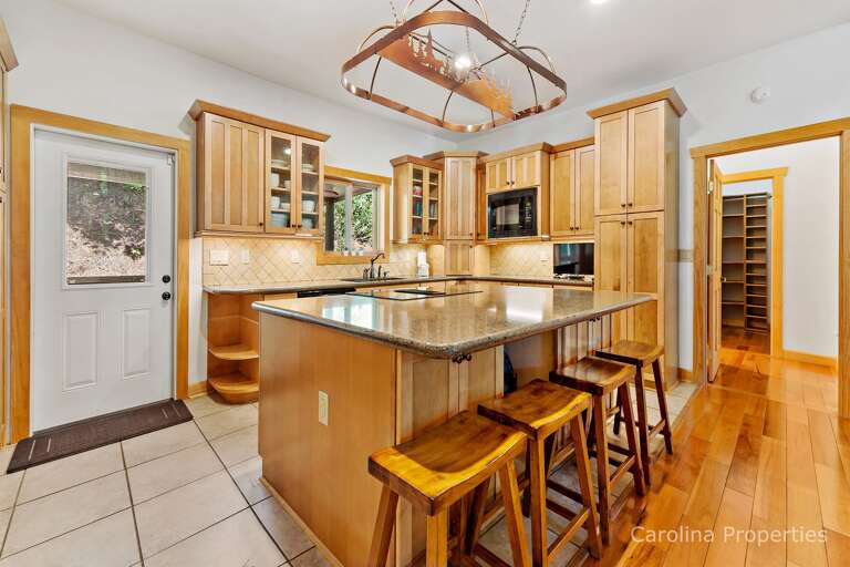 Large fully equipped kitchen