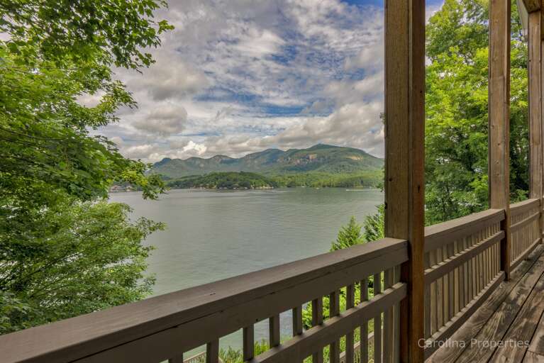 Lake and mountain view