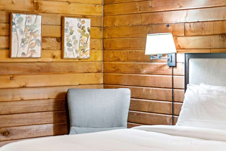 Seating in the master bedroom