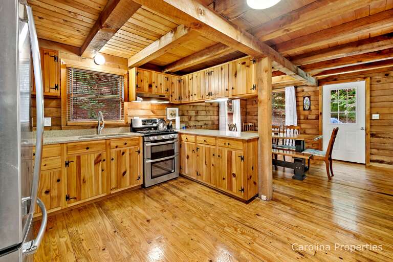 Plenty of counter space for cooking