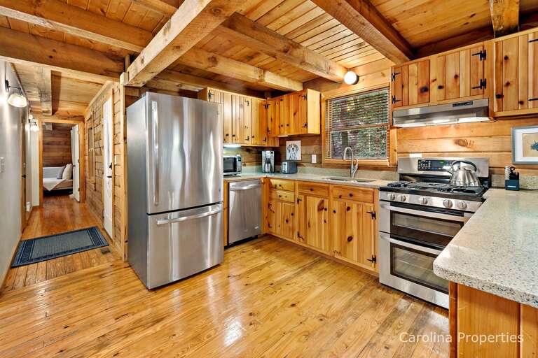 Fully functional kitchen