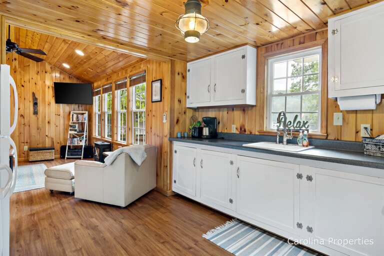 Open concept living space