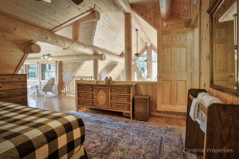 Spacious Master Bedroom Loft