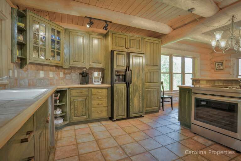 Spacious Kitchen, featuring newer appliances and ample counter space