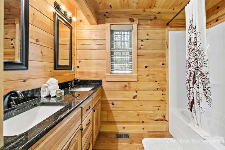 Master bath on main level