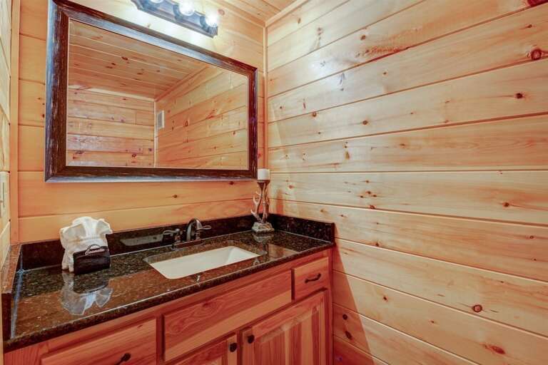 Half bath on main level