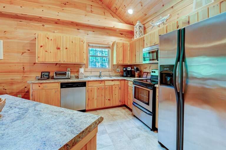 Fully functional kitchen