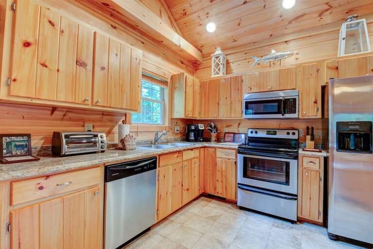 Fully functional kitchen