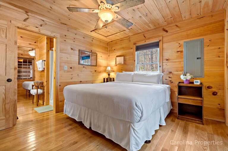 Additional view of bedroom with king size bed