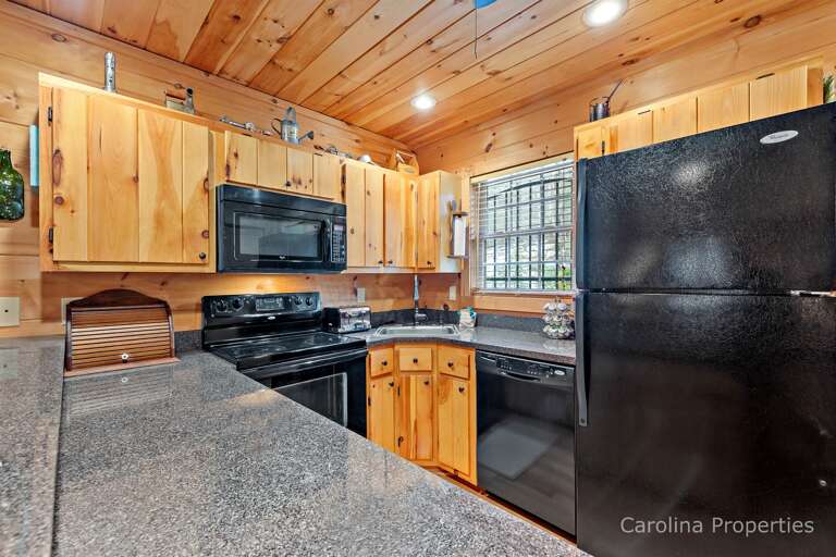 Fully functional kitchen