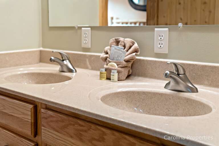 Double vanity sink Double vanity sink