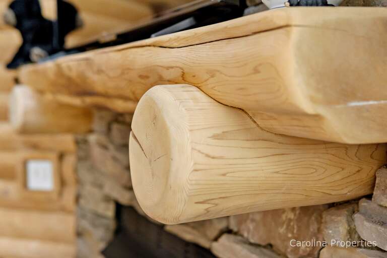 Beautiful wood throughout the home