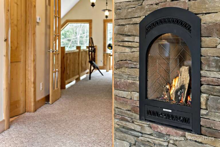 Gas fireplaces throughout the home Gas fireplaces throughout the home