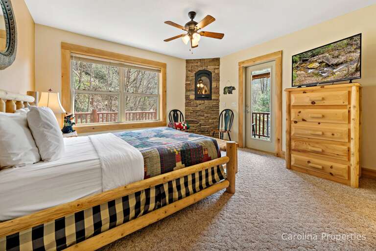 Additional view of the master bedroom