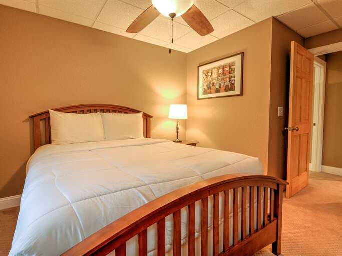 Bedroom on the main level