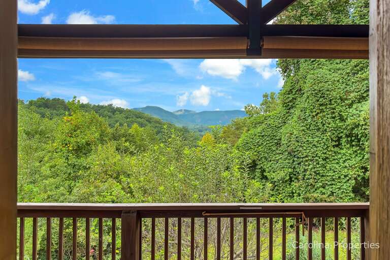 Gorgeous views from his home