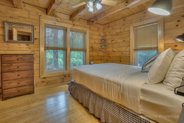 Additional view of bedroom with queen size bed Additional view of bedroom with queen size bed