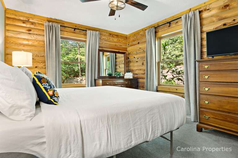 Lots of natural lighting in Bedroom 3.