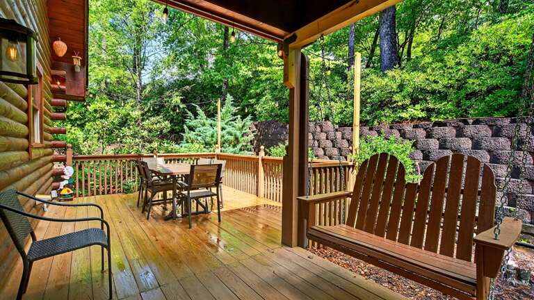 View from the front entry of the home.