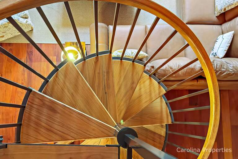 Spiral staircase. Spiral staircase.