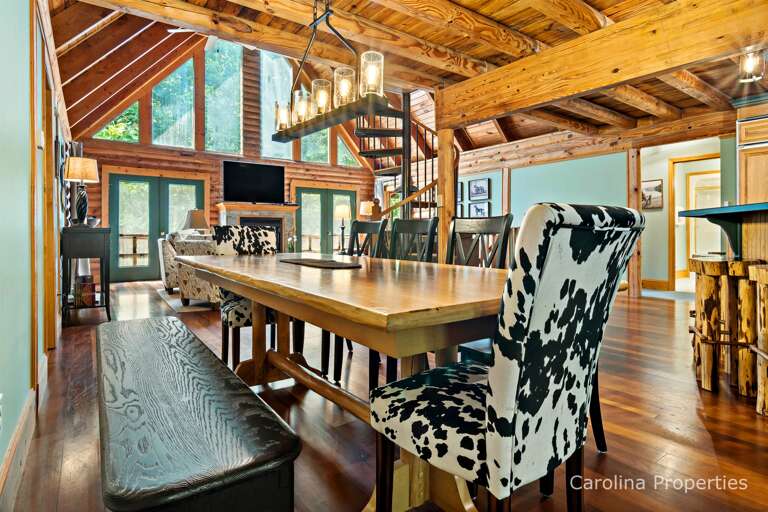 Ornate dining room table. Ornate dining room table.