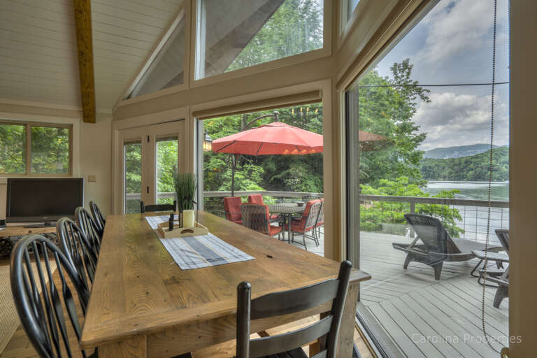 Additional view of dining table