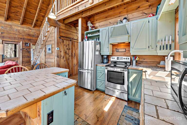 The electric range has a smooth top