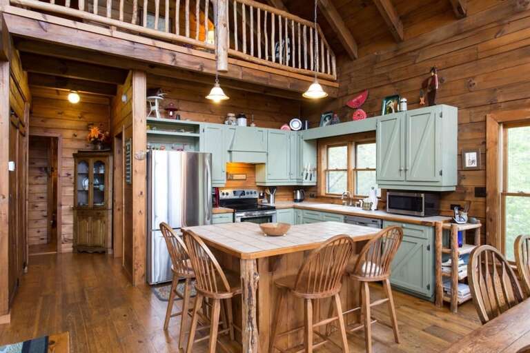 Continue down the hall for the lower level bedrooms and bathroom