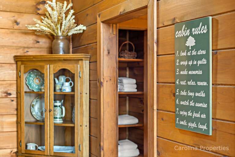 Beautiful decor throughout the home