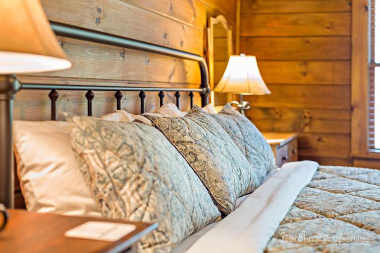 Plenty of comfortable pillows