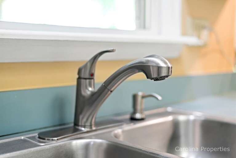 Modern fixtures in the kitchen