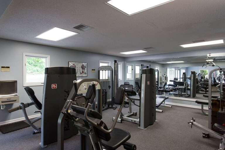 Workout machines available for full body workout 