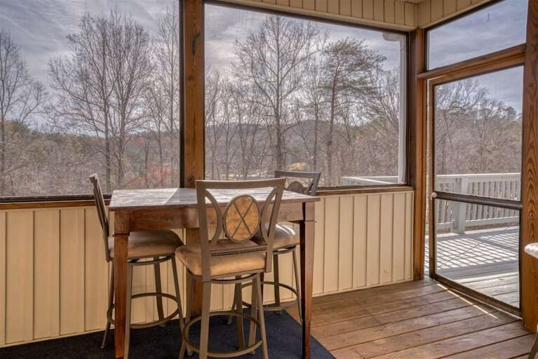 The perfect spot to enjoy your morning coffee