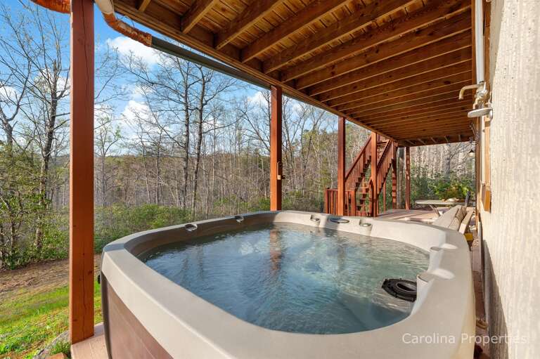 Take in the views while you soak Take in the views while you soak