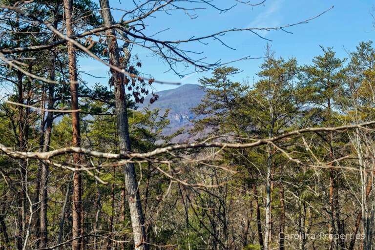 Slight mountain views