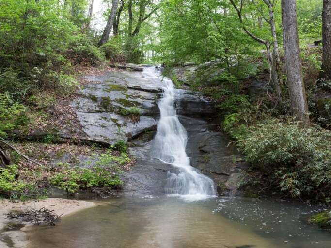 Water Fall on the Way to The Lake Water Fall on the Way to The Lake