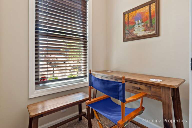 Desk area for those that need to get some work done while away