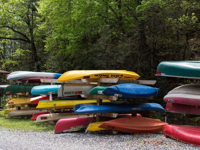 Lake Life Living Offers A Canoe for Guest Use Lake Life Living Offers A Canoe for Guest Use