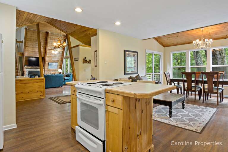 Large open floor plan