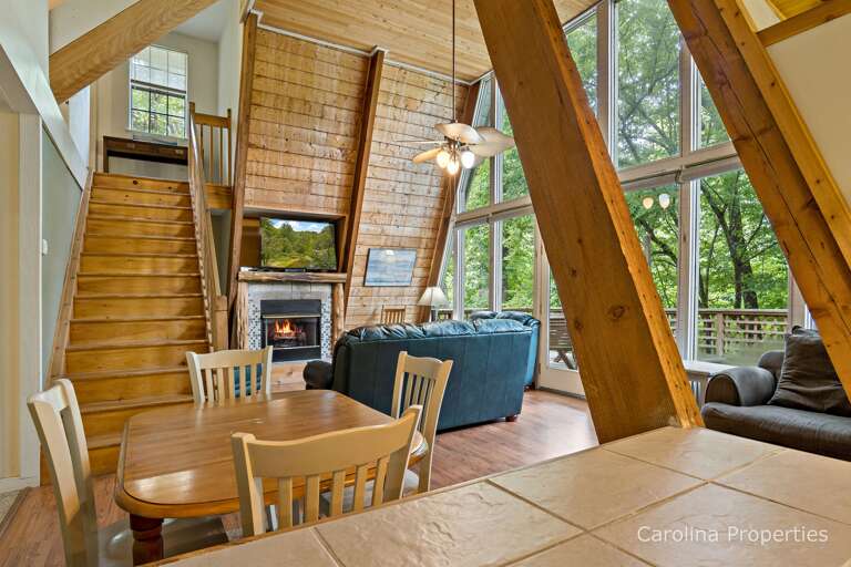 View as you enter the home.