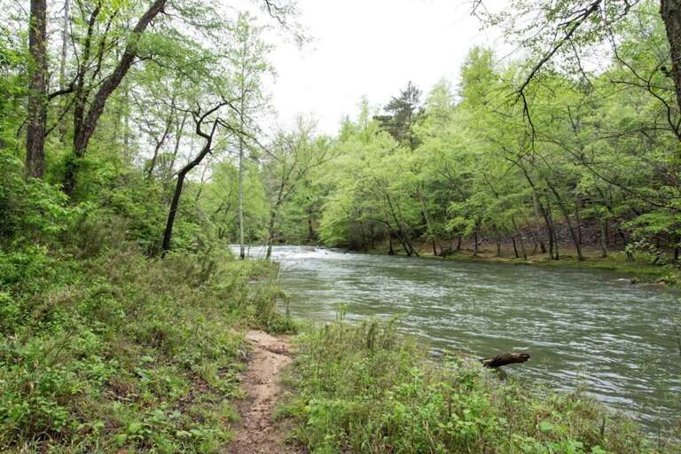 The home has 200 feet of Broad River frontage.