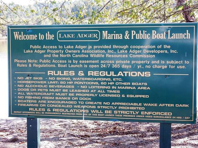 Lake Adger is nearby. Lake Adger is nearby.