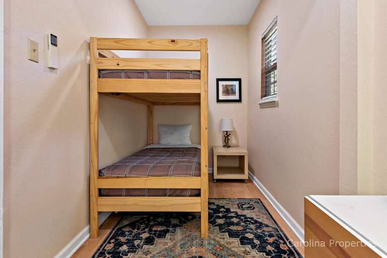 Twin bunk beds are great for kids