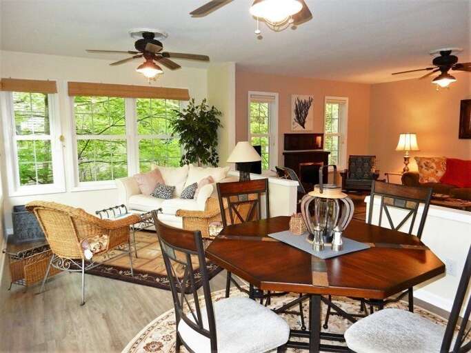 Step inside and you will find a well-appointed interior with an open floor plan.