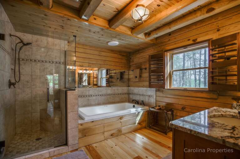 Main level master bath Main level master bath