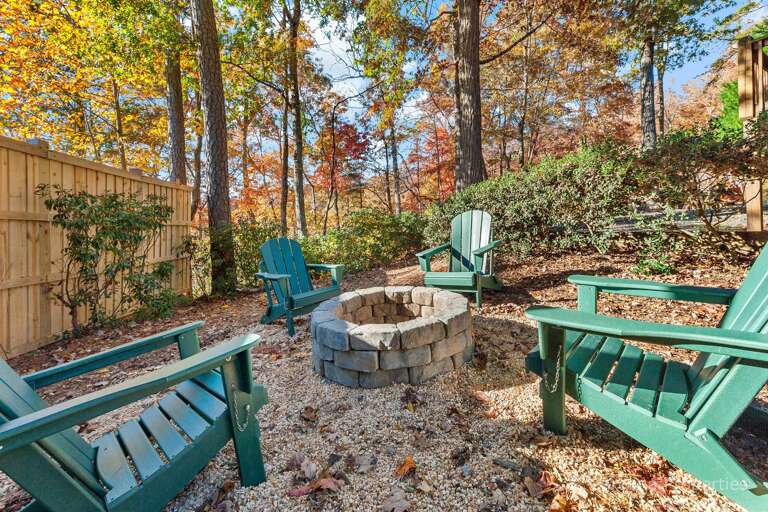 Sit by the fire with family and friends